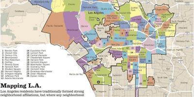 Los Angeles assessor map - Los Angeles parcel map (California - USA)