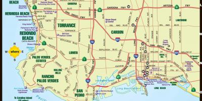 Torrance map - Map of torrance (California - USA)