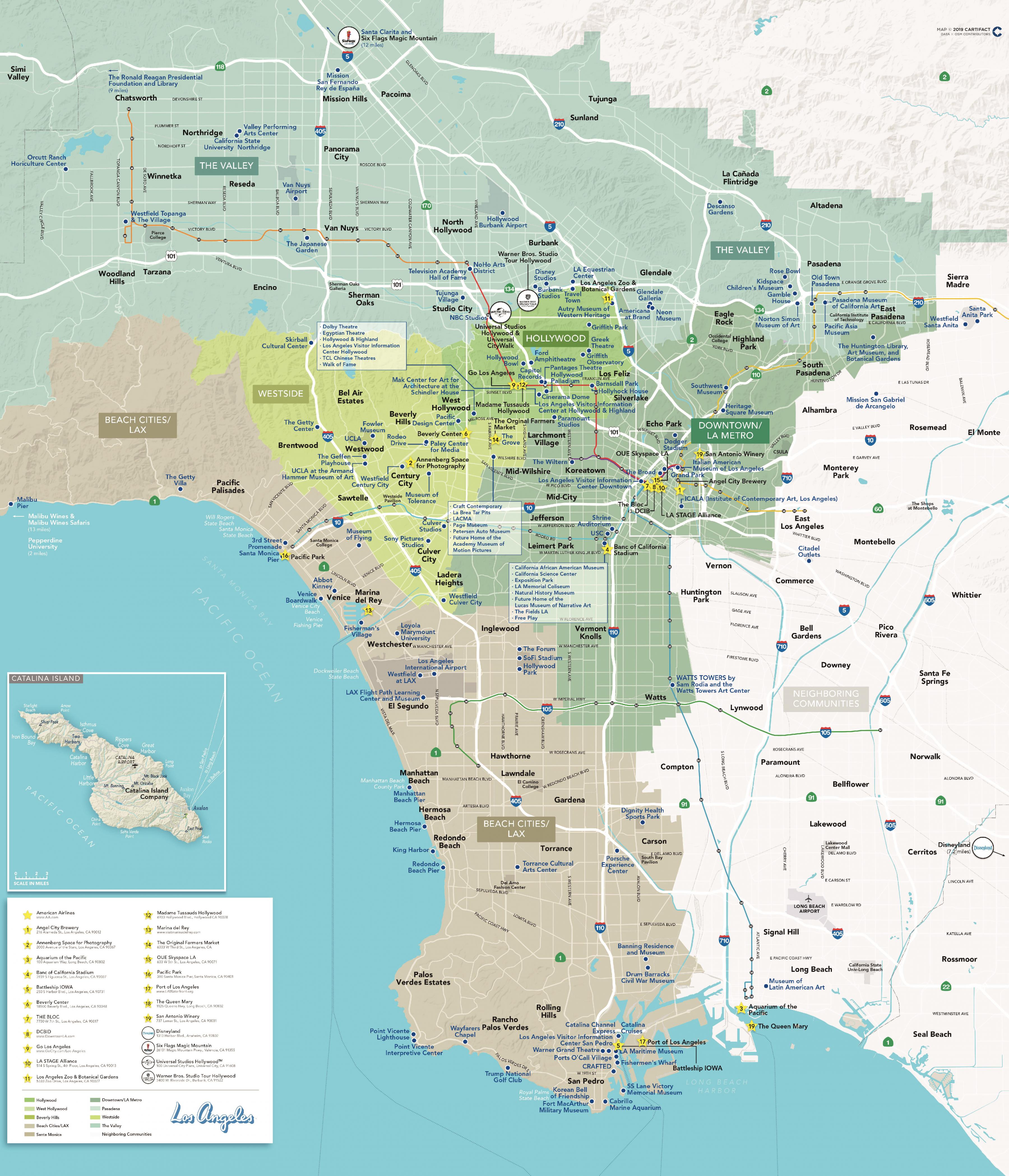 detailed-map-of-los-angeles-detailed-map-of-los-angeles-california