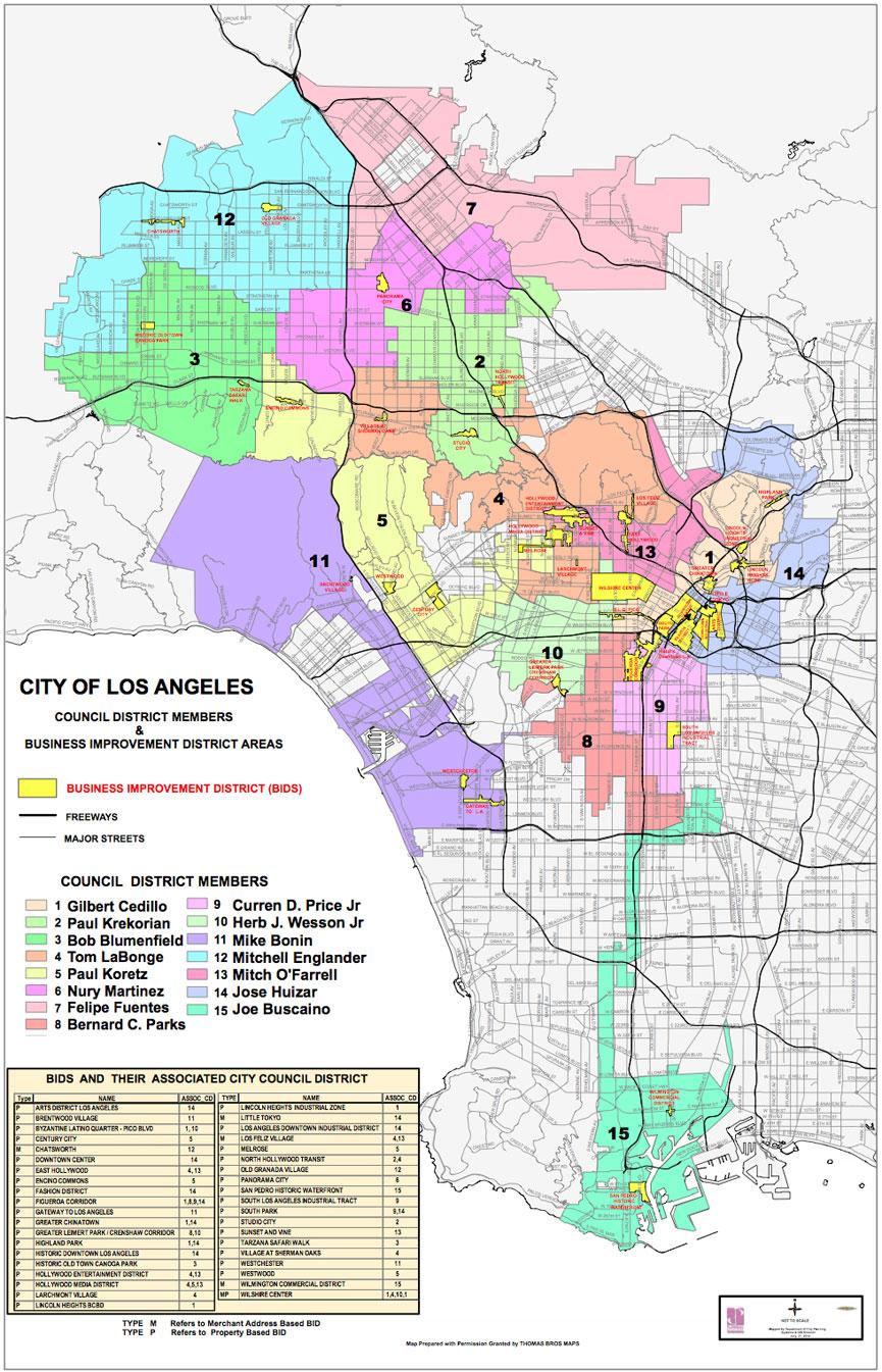 Los Angeles City Council District Map Los Angeles Council District   Los Angeles City Council District Map 