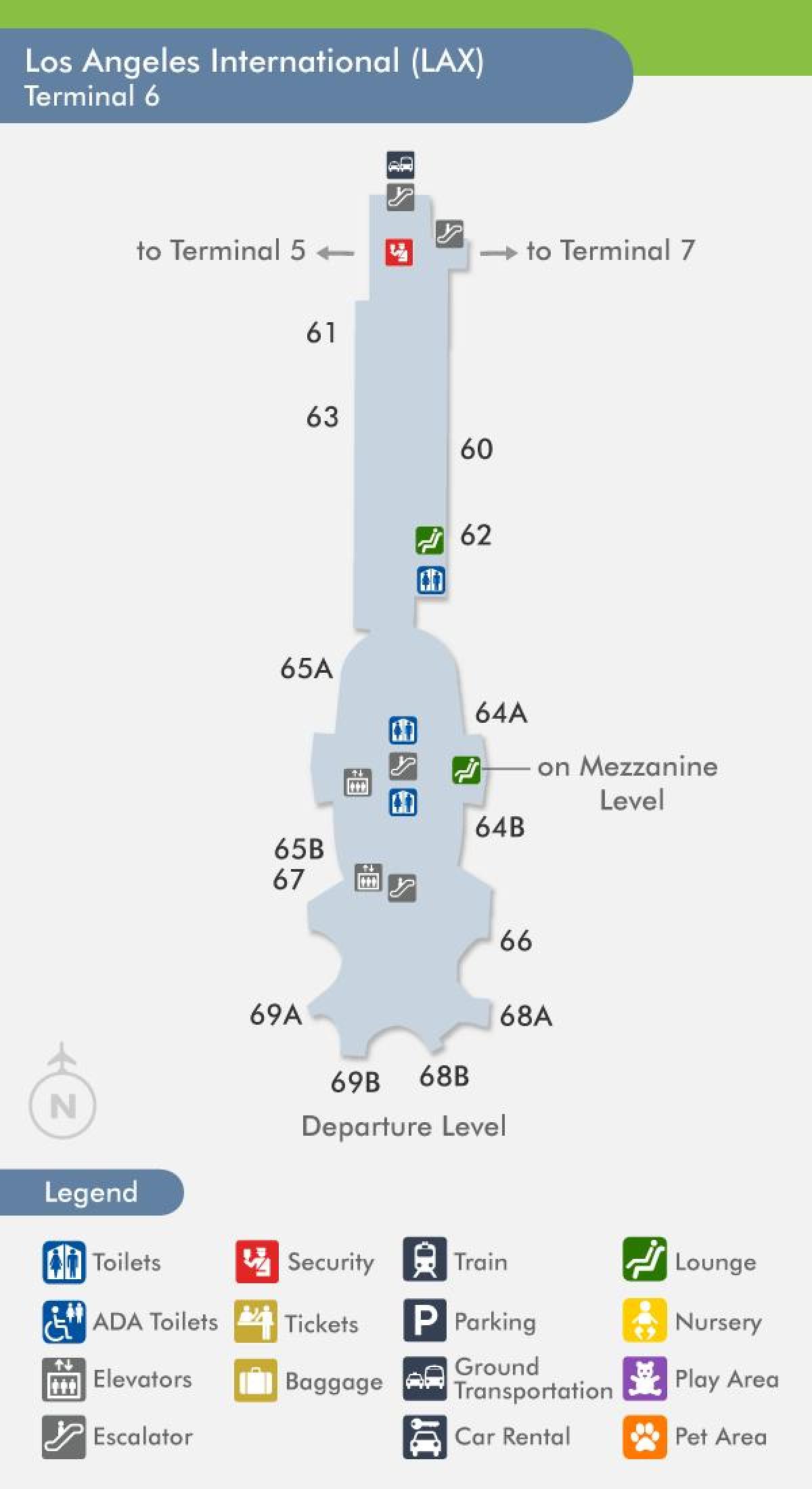 lax map terminal 6