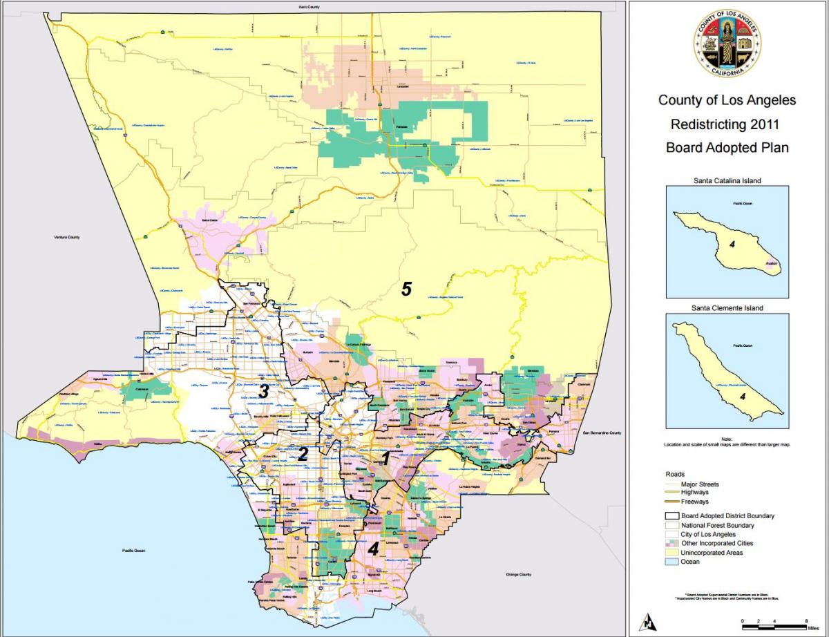 Los Angeles county assessor map - Los Angeles county parcel map ...