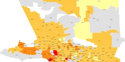 90018 Zip Code – 90018 ZIP Code Bounday Map – KQWEX