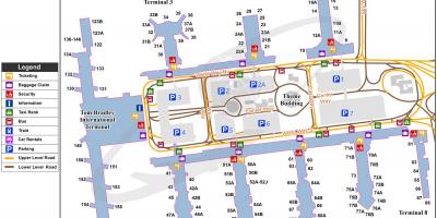 Lax airport terminal map