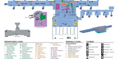 Lax tom bradley arrivals map - Tom bradley international terminal ...